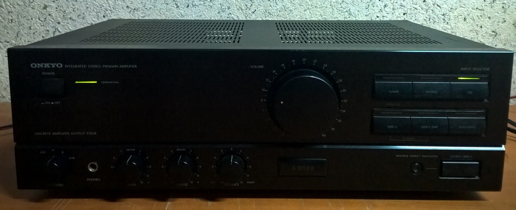 Onkyo A8000 integrated amplifier made in Japan WP_20150429_19_48_19_Pro