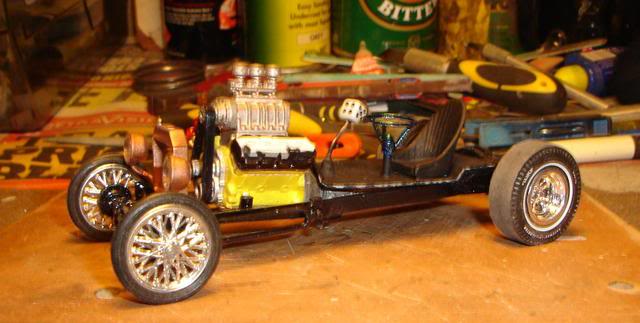 CHOPPED MODEL "T" FORD COUPE Picture381-1