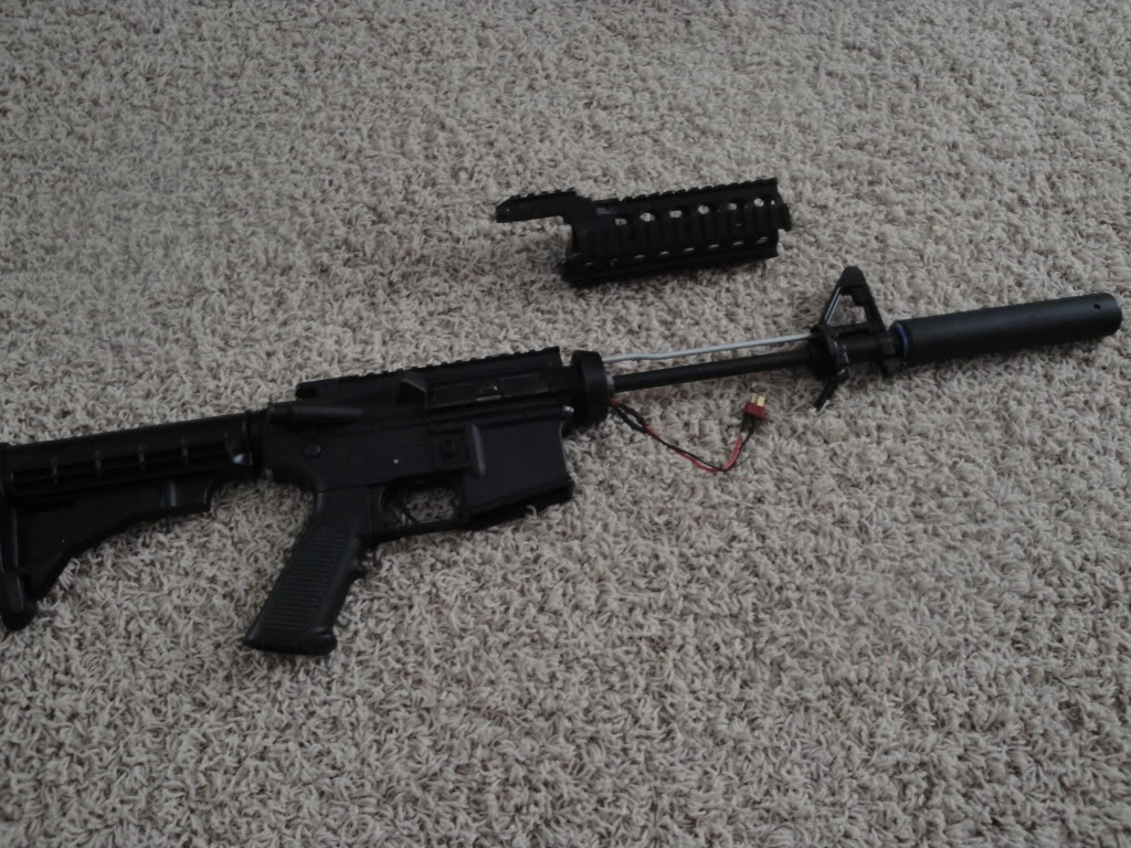 Combat Machine M4 w/ Modify Torus and Element Turbo, Internals, mag pouch  070