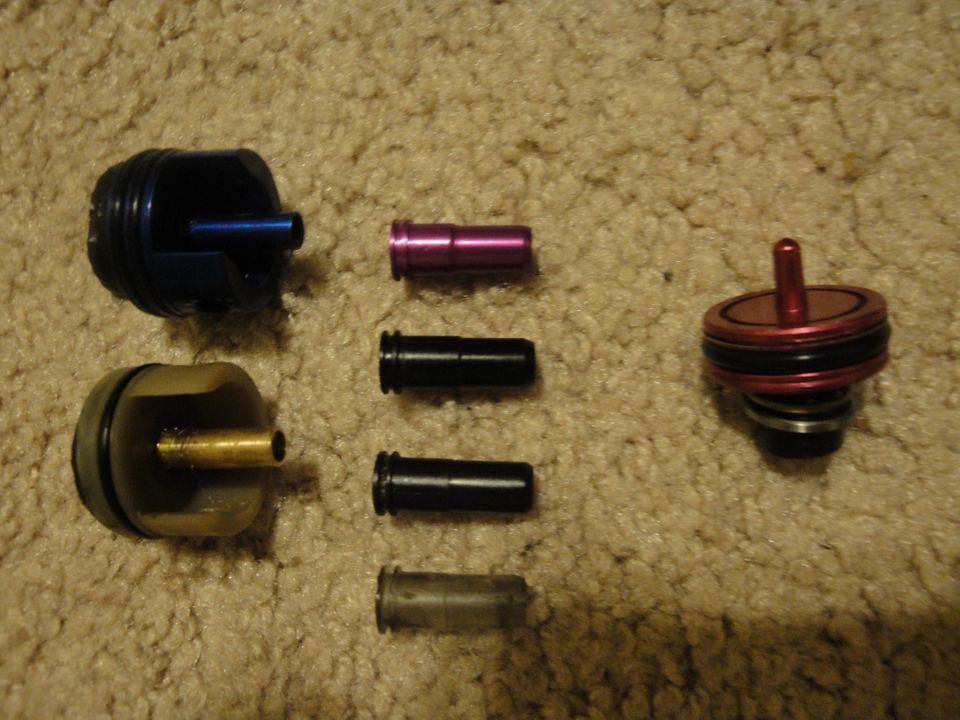 Internals- Shells, Motors, Pistons, Air-Seal, SHS, Gears, and more! DSC01196