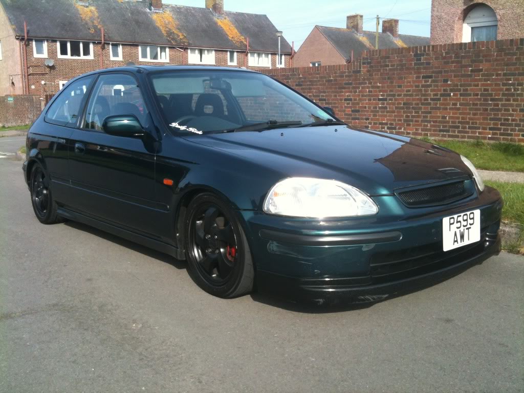 Honda civic EK4 VTI Clover Green IMG_02201