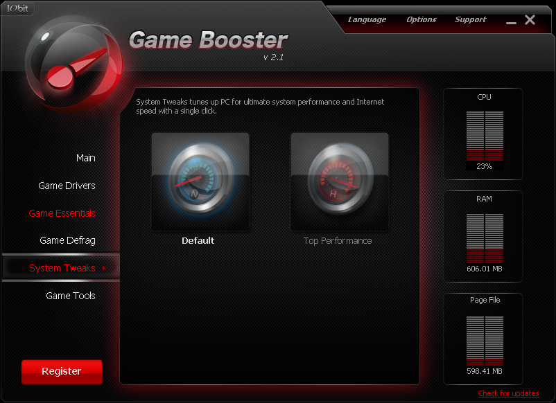 Game Booster v2.1 2010-12-23150653