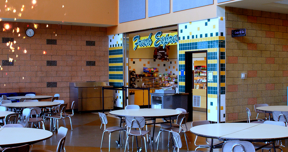 the cafeteria. Beaverton-1