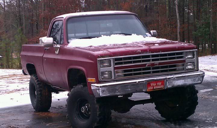 1986 chevy body on a 1979 chevy frame  Frank