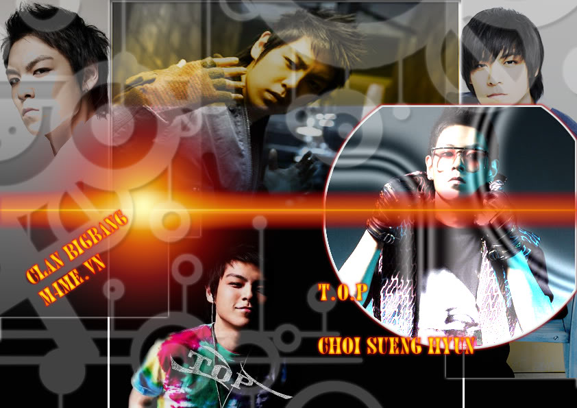 Share 3 Pics Banner (1000px × 420px) & 6 Pics Từng Members BIGBANG TOP