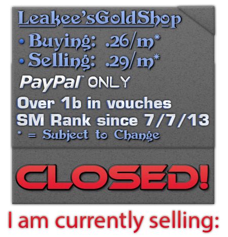 [Rank] [45+ Vouches] Leakee's Gold Shop - Selling! - Closed! - [Buy 300m] Leakeesgoldshopsell