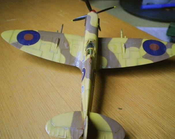 Supermarine Spitfire IXc, Airfix, 1/72, terminado. IMGP0006-1