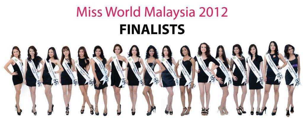 2012 | Miss World Malaysia | Finalists 277281_257146381053976_671009465_o