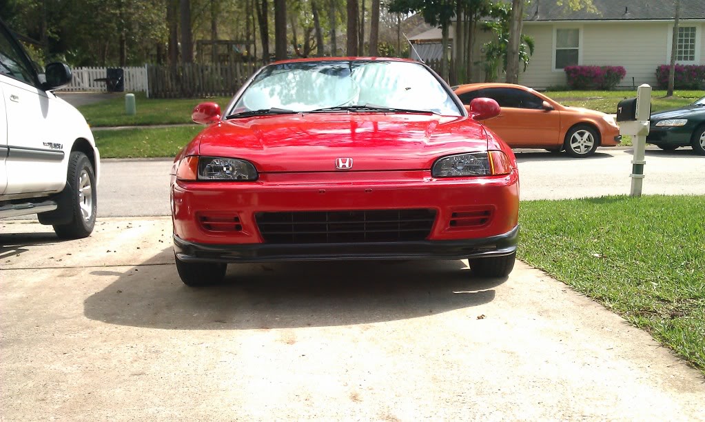 1994 Red Civic Si Hatch MugenLipFar