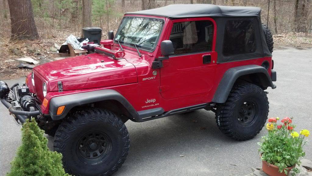 Sold - 7" Rough Country Fender flares for Jeep TJ Used but in good condition IMG_20130414_113744_342