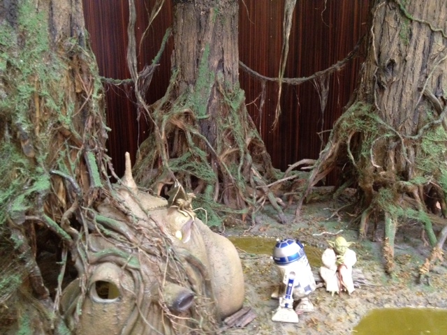 Dagobah Yoda Hutt Custom Environnement 1-1