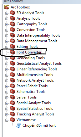 Tool chuyển dữ liệu trong bảng thuộc tính sang Unico để hiển thị tiếng việt (Arcgis) Unnamed_zpsrnlhhjn1