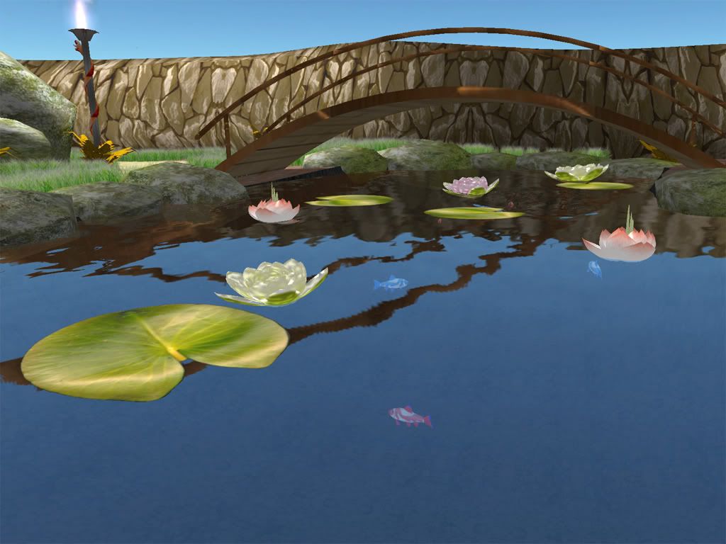 Màn hình bảo vệ 3D Lovely-pond-3d
