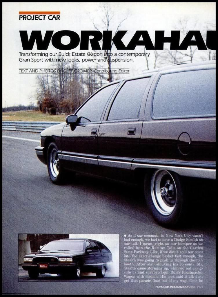 From Popular Mechanics magazine.  Wagon Build and Contest PM1993RMW-4