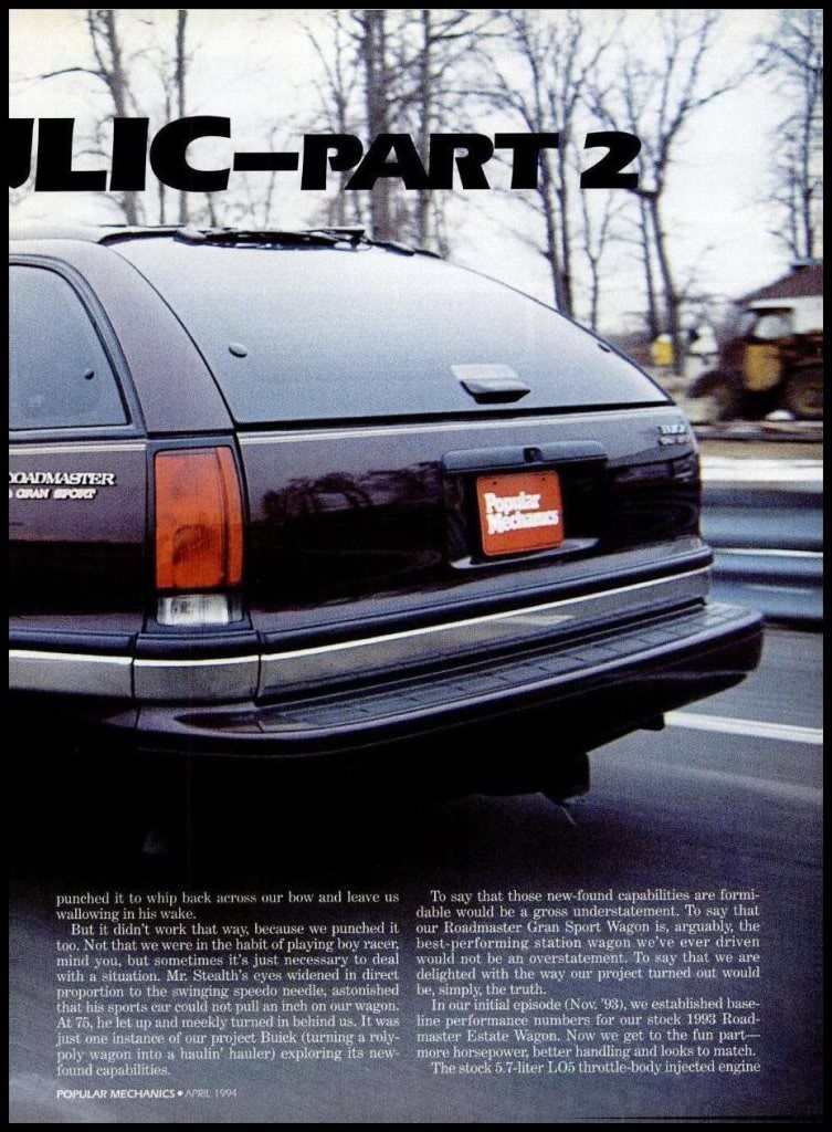 From Popular Mechanics magazine.  Wagon Build and Contest PM1993RMW-5