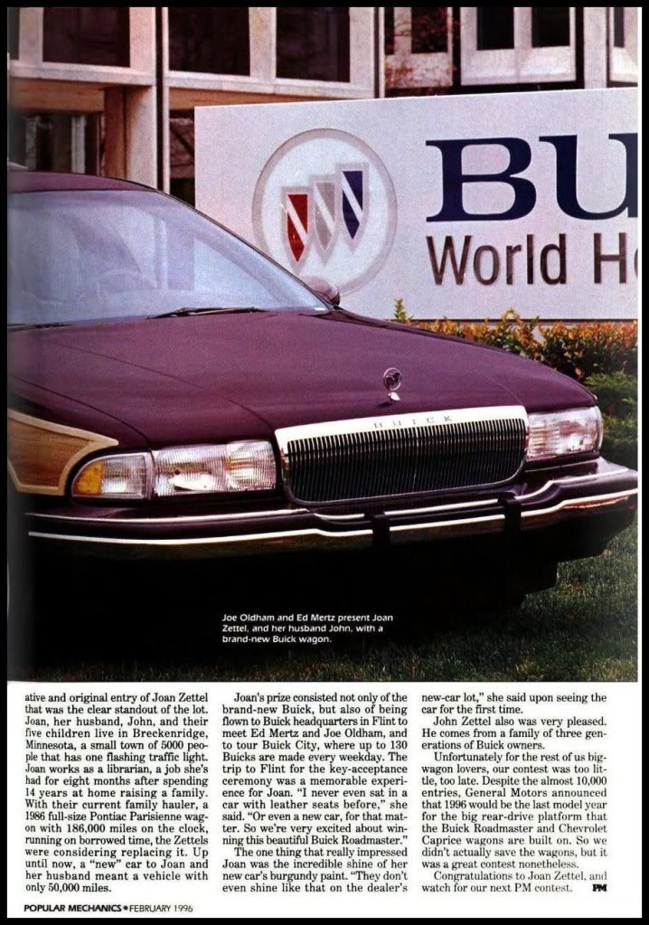 From Popular Mechanics magazine.  Wagon Build and Contest PM1993RMW-9