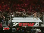 Triple H vs CM Punk vs Shawn Michaels [N1 contender World Heavyweight champion] CMPunk-SuicideDive4