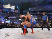 Kurt Angle VS Bret Hard.ecw television KurtAngle-GermanSuplex1