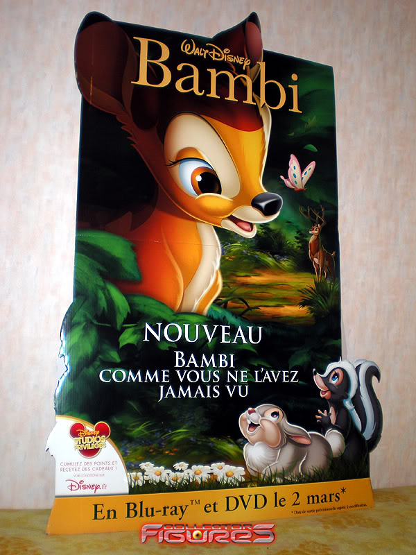 Vos PLV (Publicité sur Lieu de Vente) Toys, Films, Jeux, etc - Page 5 PLV-Bambi