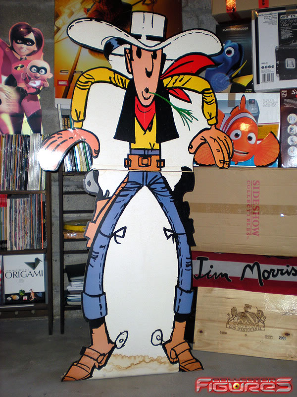 Vos PLV (Publicité sur Lieu de Vente) Toys, Films, Jeux, etc - Page 2 PLV-LUCKY-LUKE