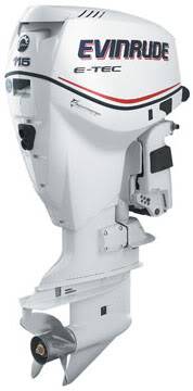 Động cơ Evinrude 2 kỳ công nghệ E-Tec EVINRUDE_ETEC115_BLUE