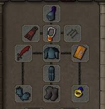 P2P PKING CLASS SET'S Warriorskupljaarmor