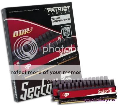 Patriot Anuncia Kit de Memória DDR3-2500 105b