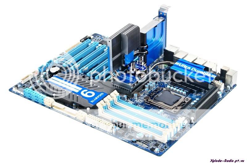 Gigabyte Lança Motherboard GA-X58A-UD9 14a