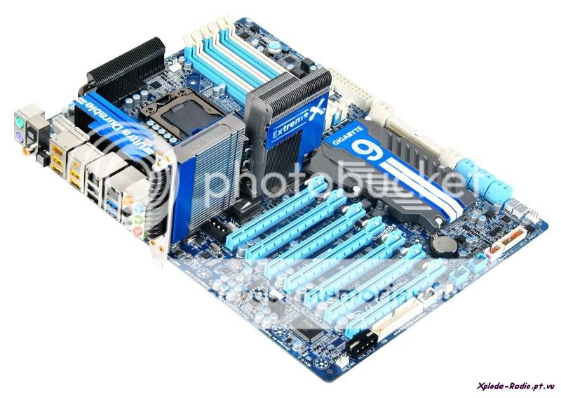 Gigabyte Lança Motherboard GA-X58A-UD9 14b