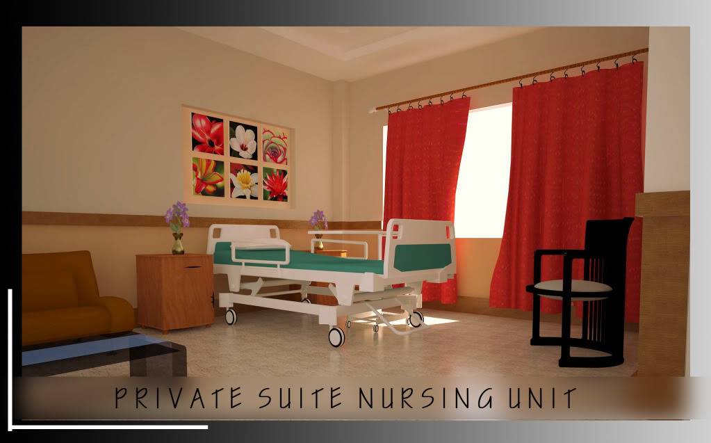4th post . hospital room (1 bed nursing room) PERSPECTIVEcopy