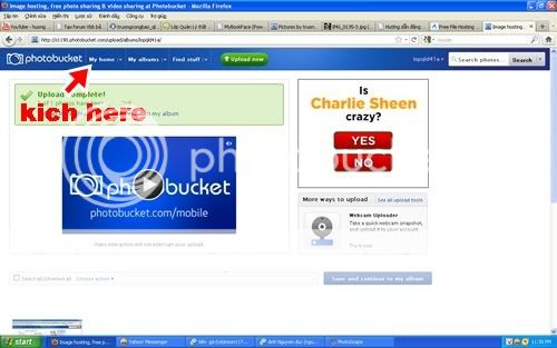 Hướng dẫn đăng ký và sử dụng photobucket đăng ảnh 7