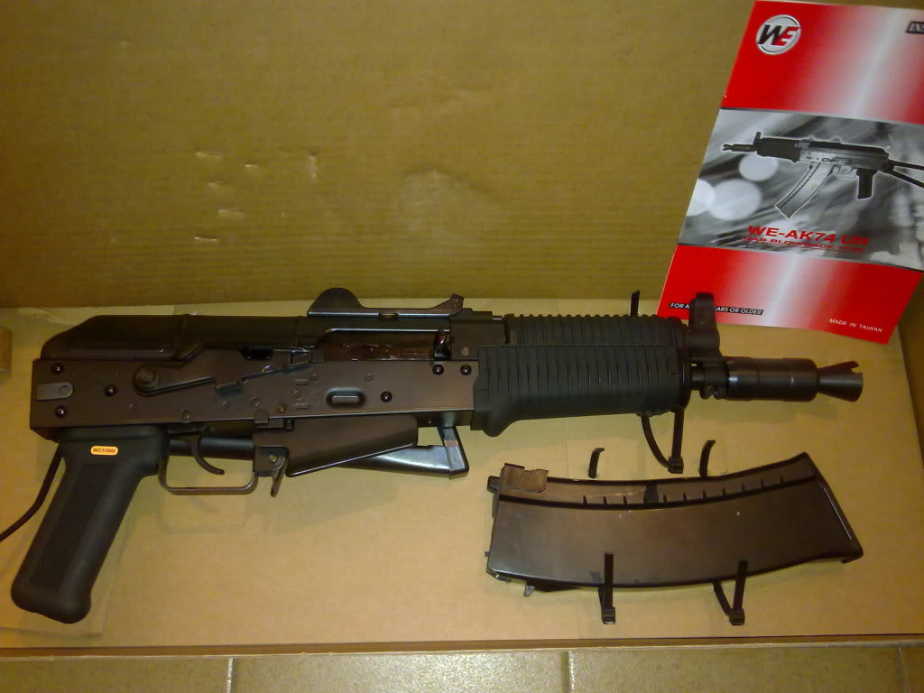 WE AK-74 open bolt AK02