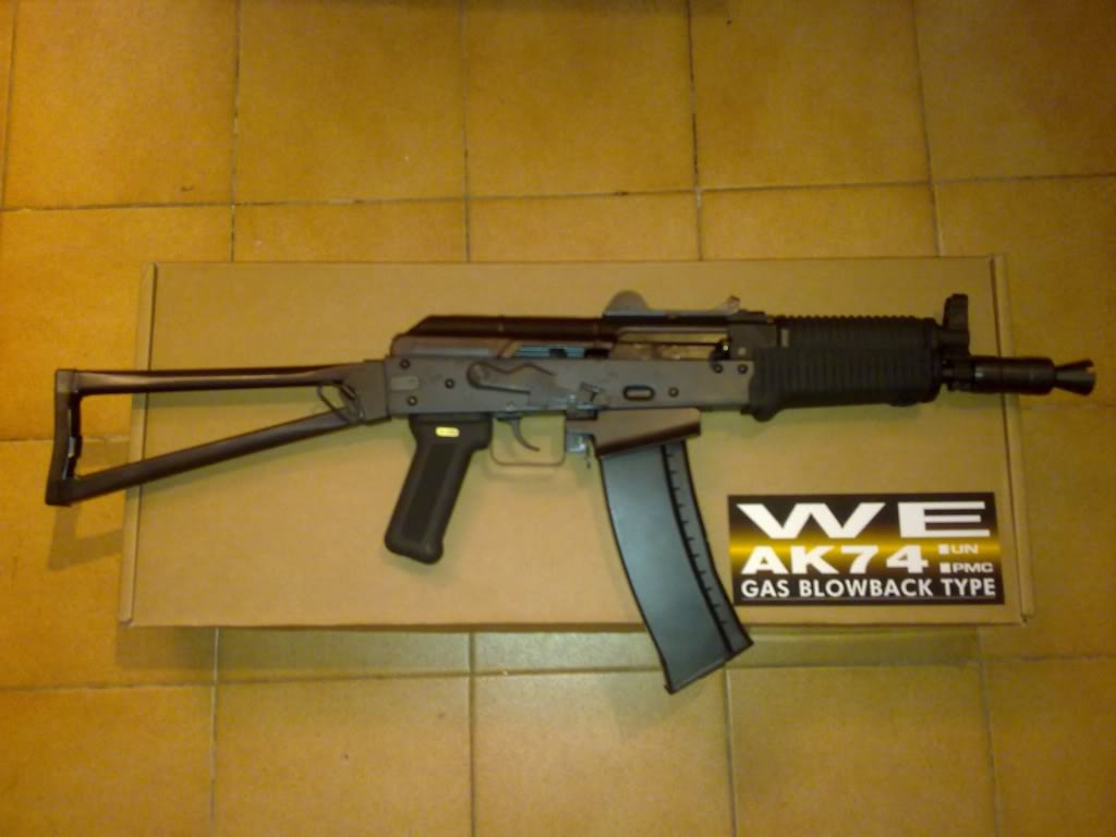 WE AK-74 open bolt AK04