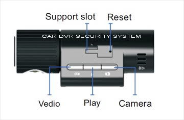 Car DVR Security System DV6080LCD3-2