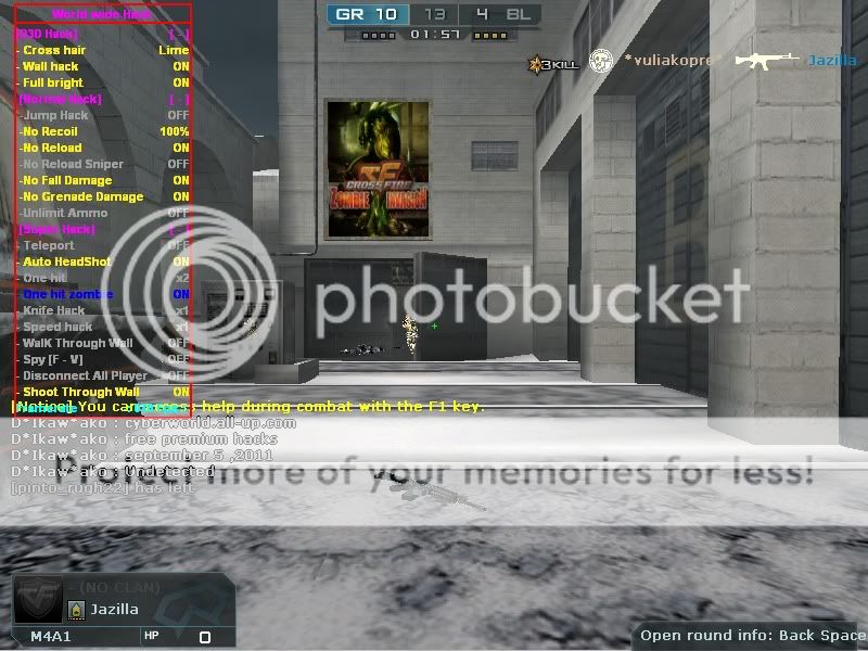 [Screenshots]Crossfire PH hacks,CNpromodz 3.7(September 5,2011)  Crossfire20110905_0001