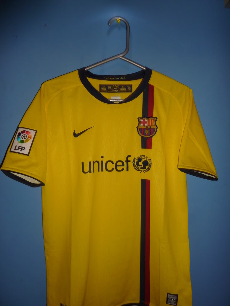 My tiny collection BarcelonaAway08-09-1