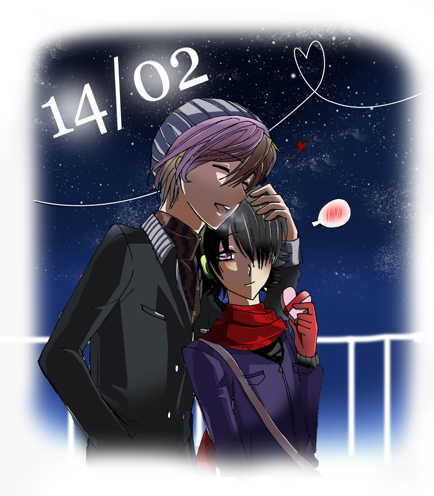 Nikoruu No Art-desuu 8>¬<8 Valentines1