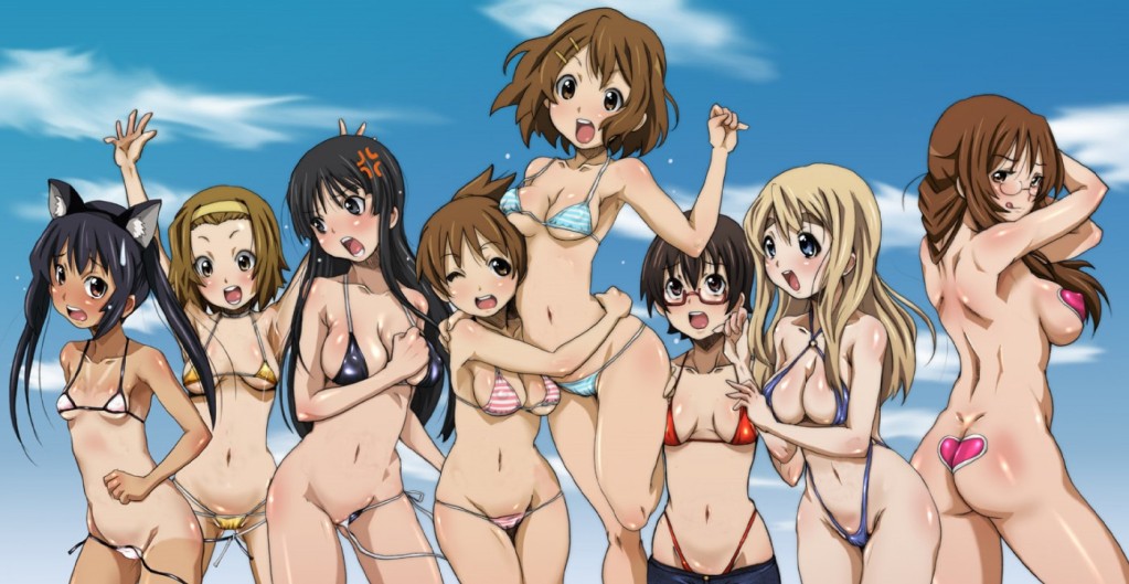 Chicas sexys del anime Manga o juegos (Ecchi) K-on_yui_hirasawa_ritsu_tainaka_mio_akiyama_tsumugi_kotobuki_azusa_nakano_sawako_yamanaka_hentai_bikini