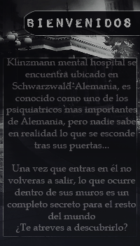 Klinzmann Mental Hospital Bienvenidos