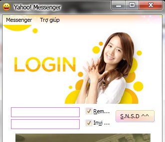 [Sharing] SNSD Login Yahoo 1-3