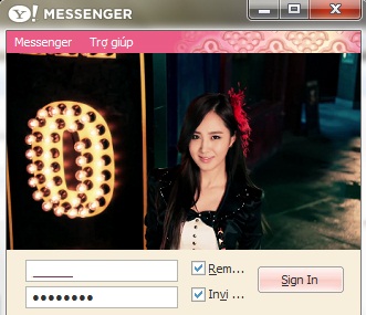 [Sharing] SNSD Login Yahoo Yul_1