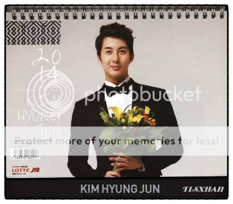 Kim Hyung Jun JJUNAWAY - 2014 Calendar 001