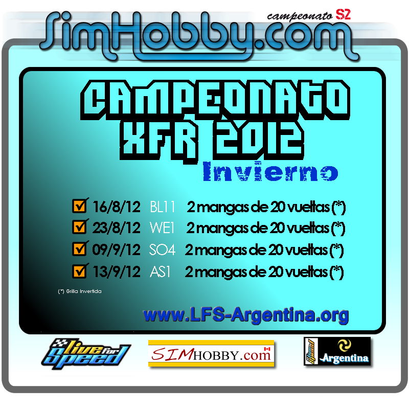 Campeonato S2 XFR 2012 Invierno LogoS2Inv12