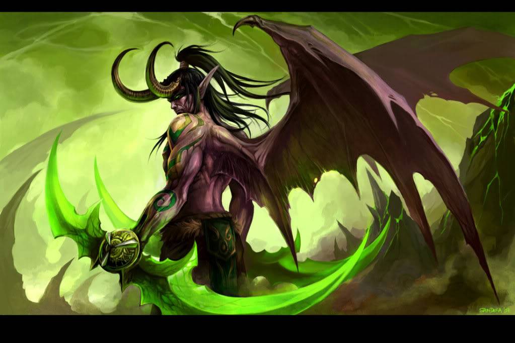 Hình ảnh warcraft, hot hot ai muốn giàu vào xem lại trang 1 - Page 20 Illidan_Stormrage_by_sandara-4