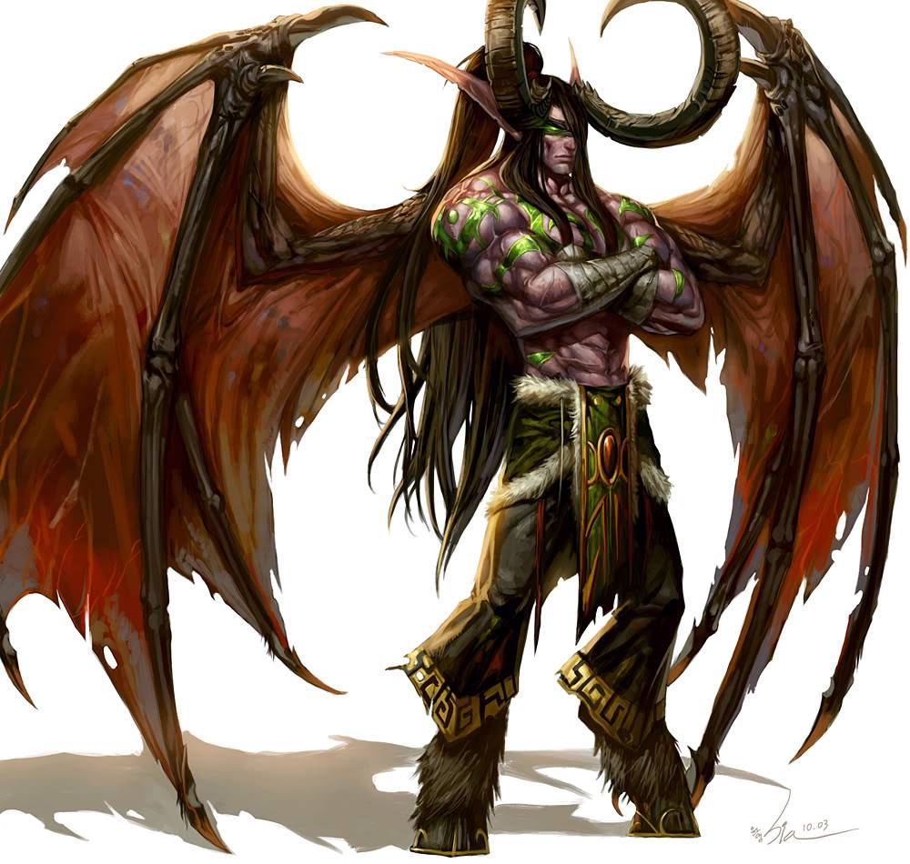 Hình ảnh warcraft, hot hot ai muốn giàu vào xem lại trang 1 - Page 20 Illidan_stormrage_by_siakim-d3bghq6-1