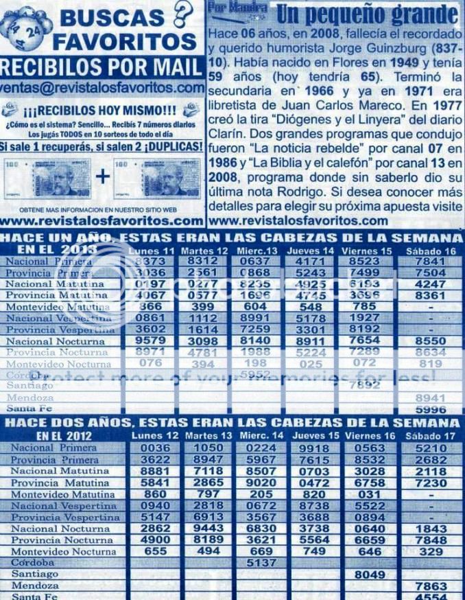 DATOS SEMANALES DESDE EL 10/03 al 15/03 inclusive. Por favor pasen sus datos AQUÍ, para hacerlo más ágil. Gracias!!! 1921921_366153823523514_462804407_n_zpse671f946