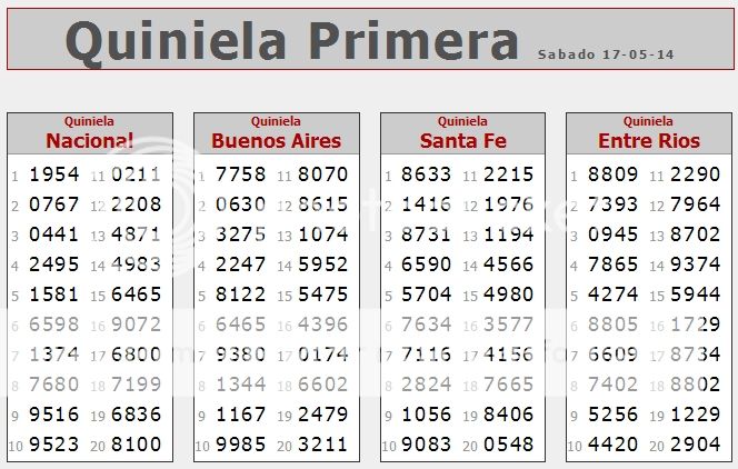 SÁBADO 17 DE MAYO DE 2014 - Por favor pasen sus datos, pálpitos y comentarios de quiniela AQUÍ para hacerlo más ágil. Gracias.♣  PRIMERA17-5_zps3046cd67