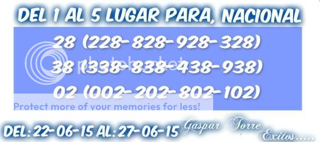 LUNES 22 JUNIO DE 2015 - Por favor pasen sus datos, pálpitos y comentarios de quiniela AQUÍ para hacerlo más ágil. Gracias.♣ - Página 2 11539616_833100480118573_2762035971472600699_n_zps1ggpb4mz