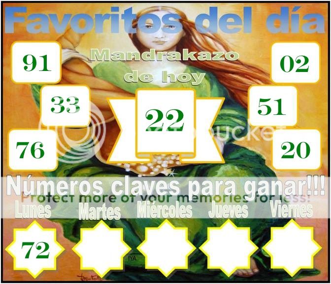 LUNES 13 DE OCTUBRE DE 2014 - Por favor pasen sus datos, pálpitos y comentarios de quiniela AQUÍ para hacerlo más ágil. Gracias.♣ PLANTILLA_zps5dc61774