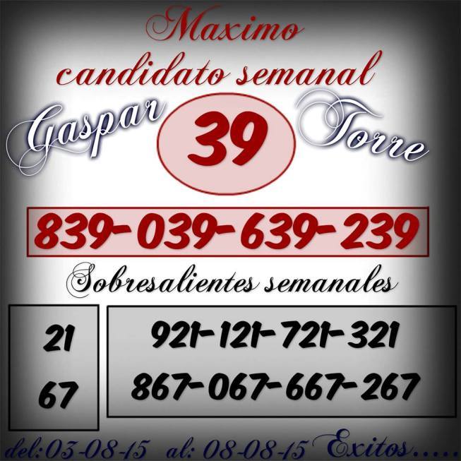 DATOS SEMANALES DESDE EL 03/08 al 08/08/2015 inclusive.♦ 11796404_853198114775476_3354907334356836045_n_zps6huupvir